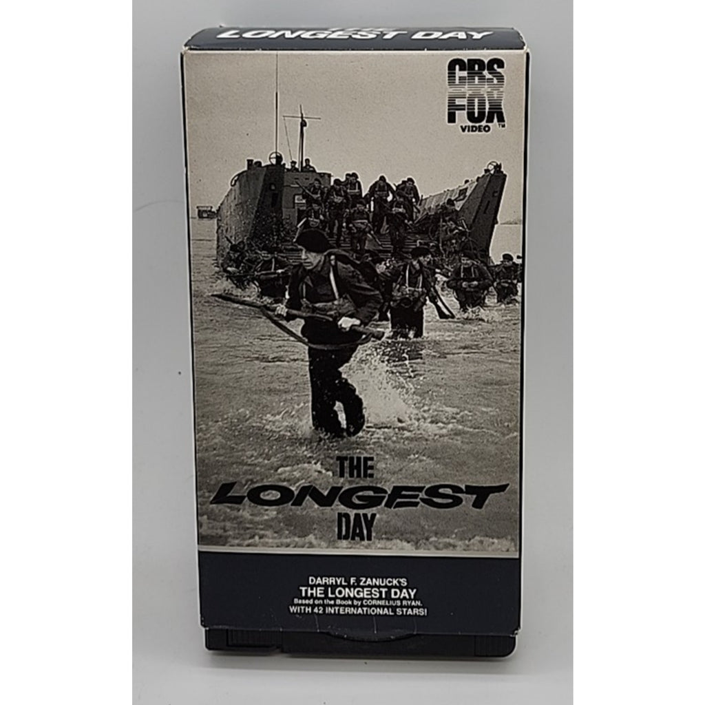 The Longest Day (VHS, 1994, 2-Tape Set)