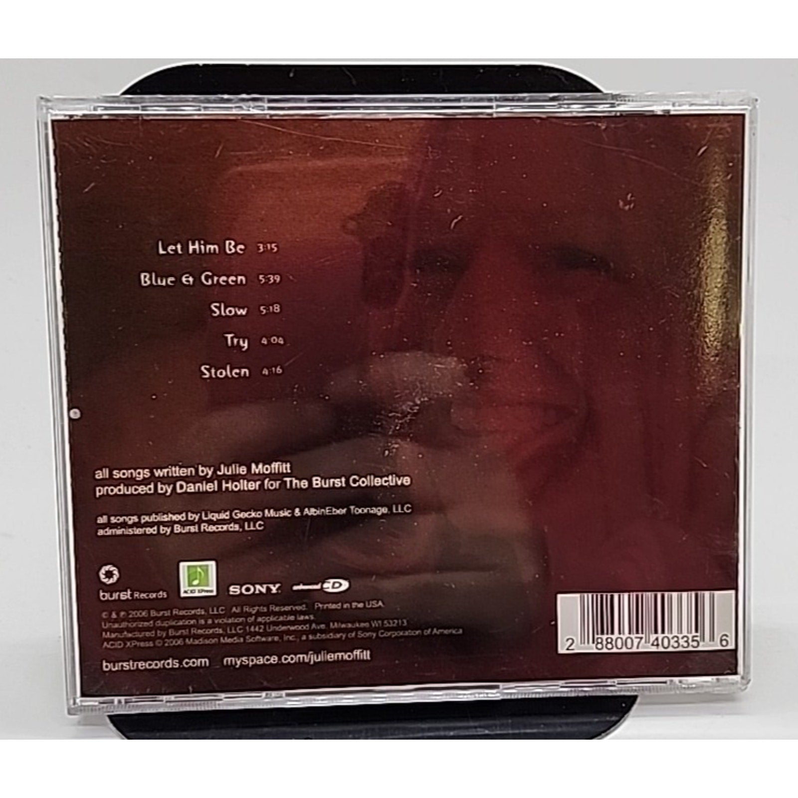 Julie Moffitt : Stolen EP CD *Signed*