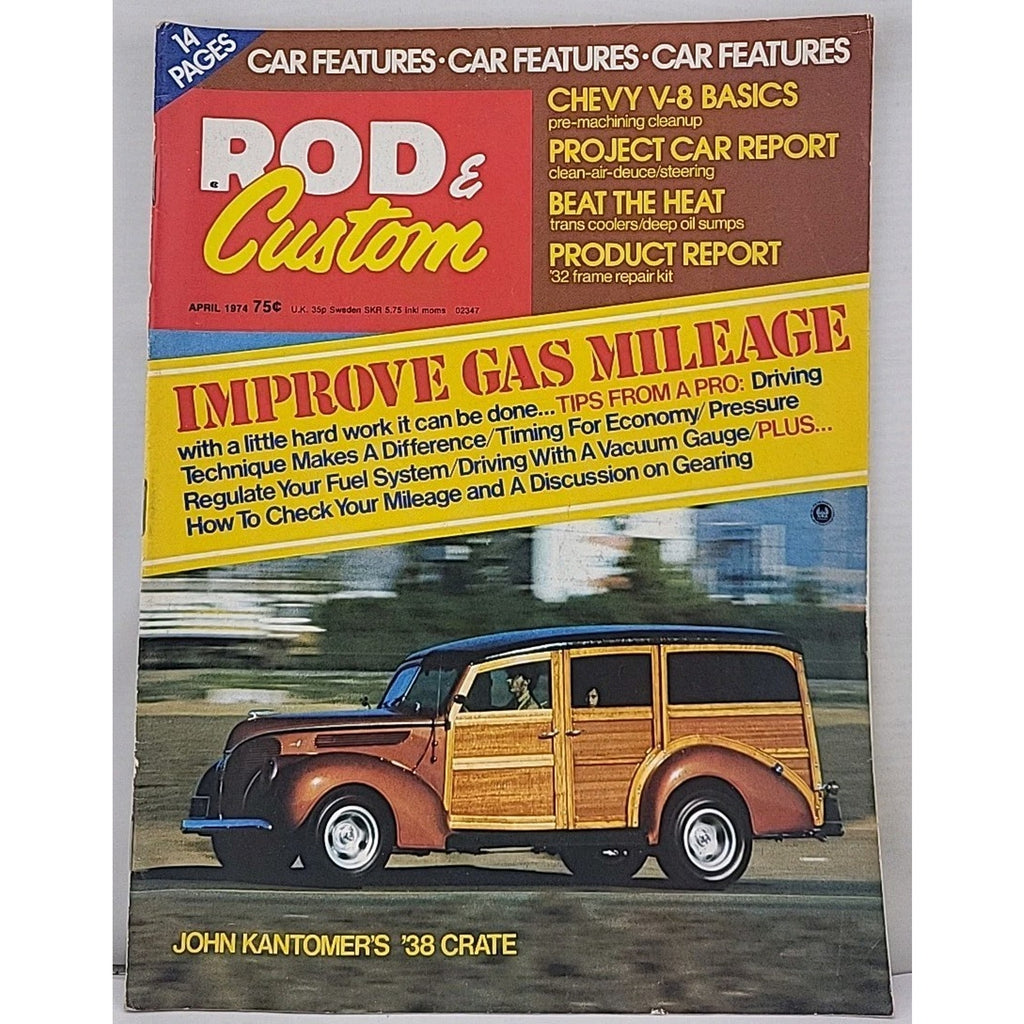 Rod & Custom Magazine - April 1974 - Vol. 21 No. 4
