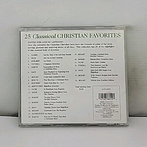 25 Classical Christian Favorites by Various (CD, 2003)