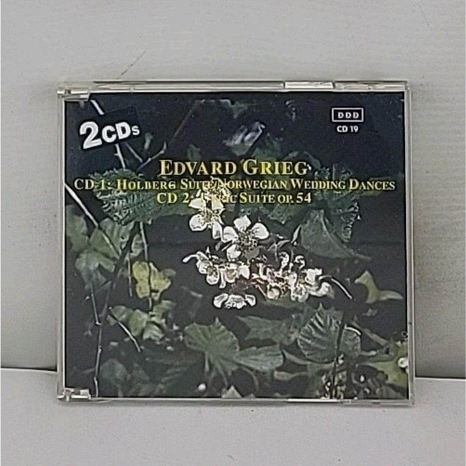 Grieg: Holberg Suite, others; Sibelius: Violin Concerto, other - 2 CD set