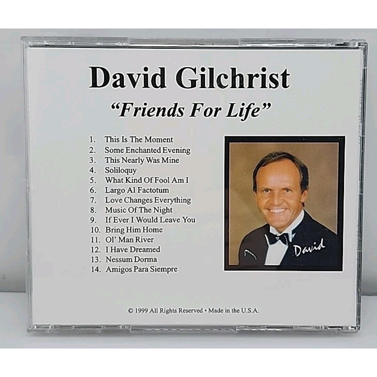 David Gilchrist Friends For Life (CD)