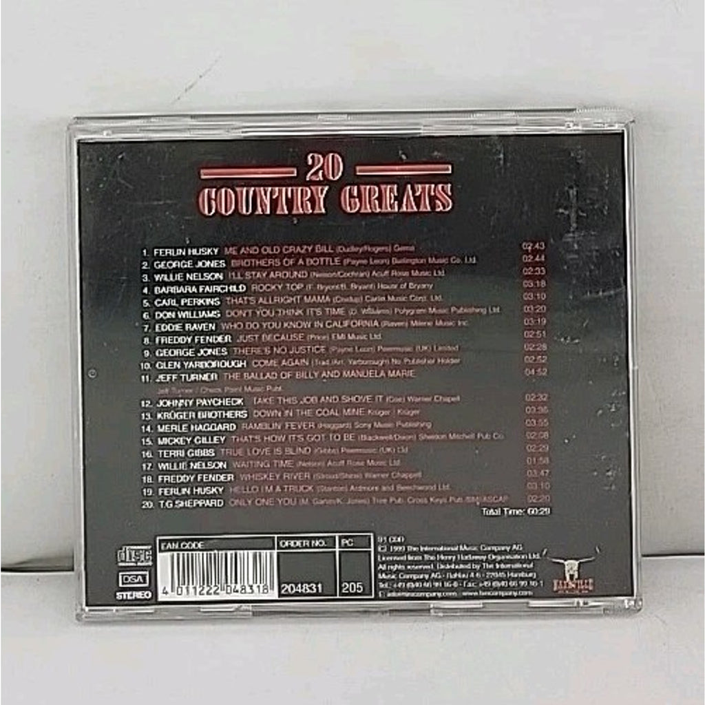 20 Country Greats Vol 1 CD