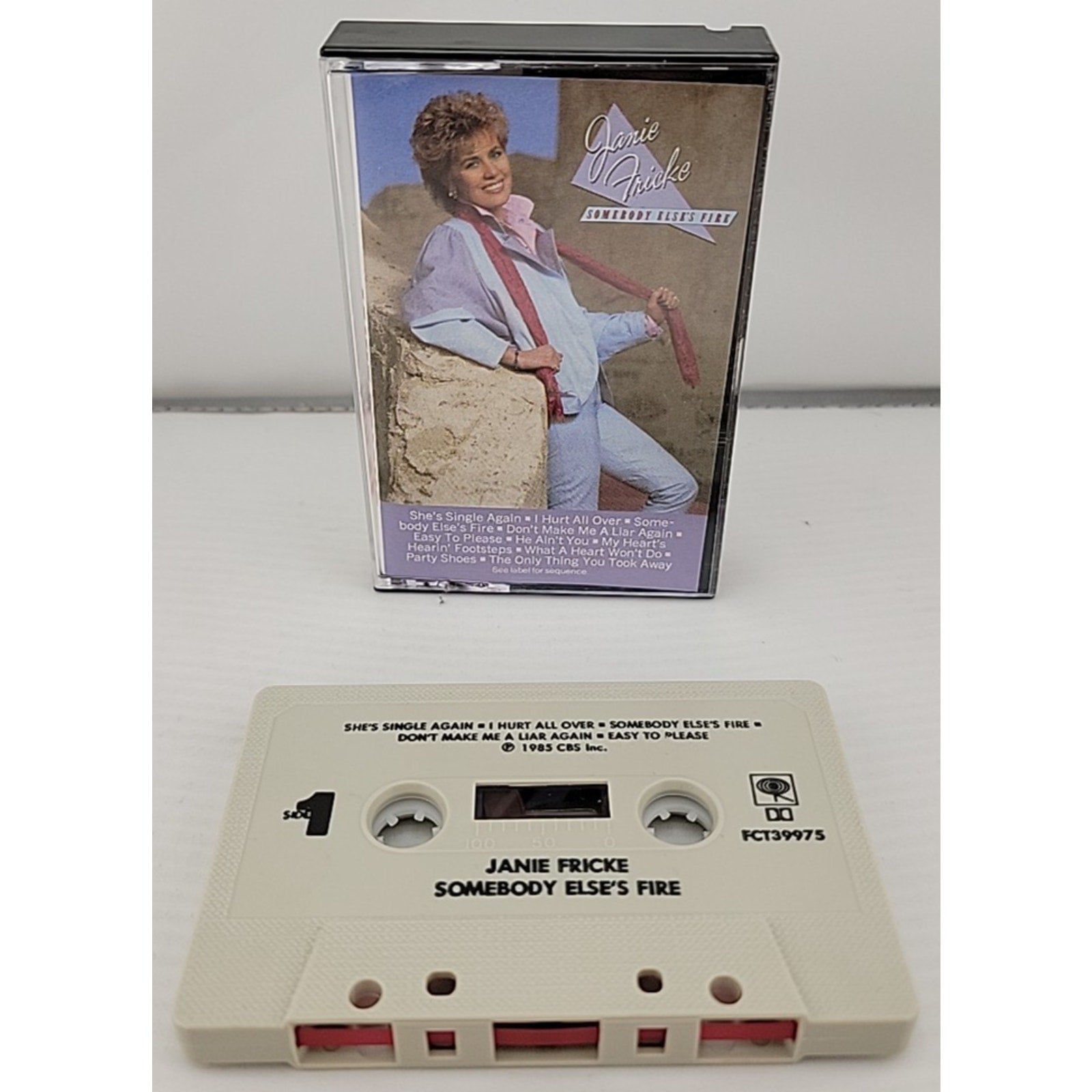 Janie Fricke: Sombody Else’s Fire (Cassette, 1985 CBS Records)