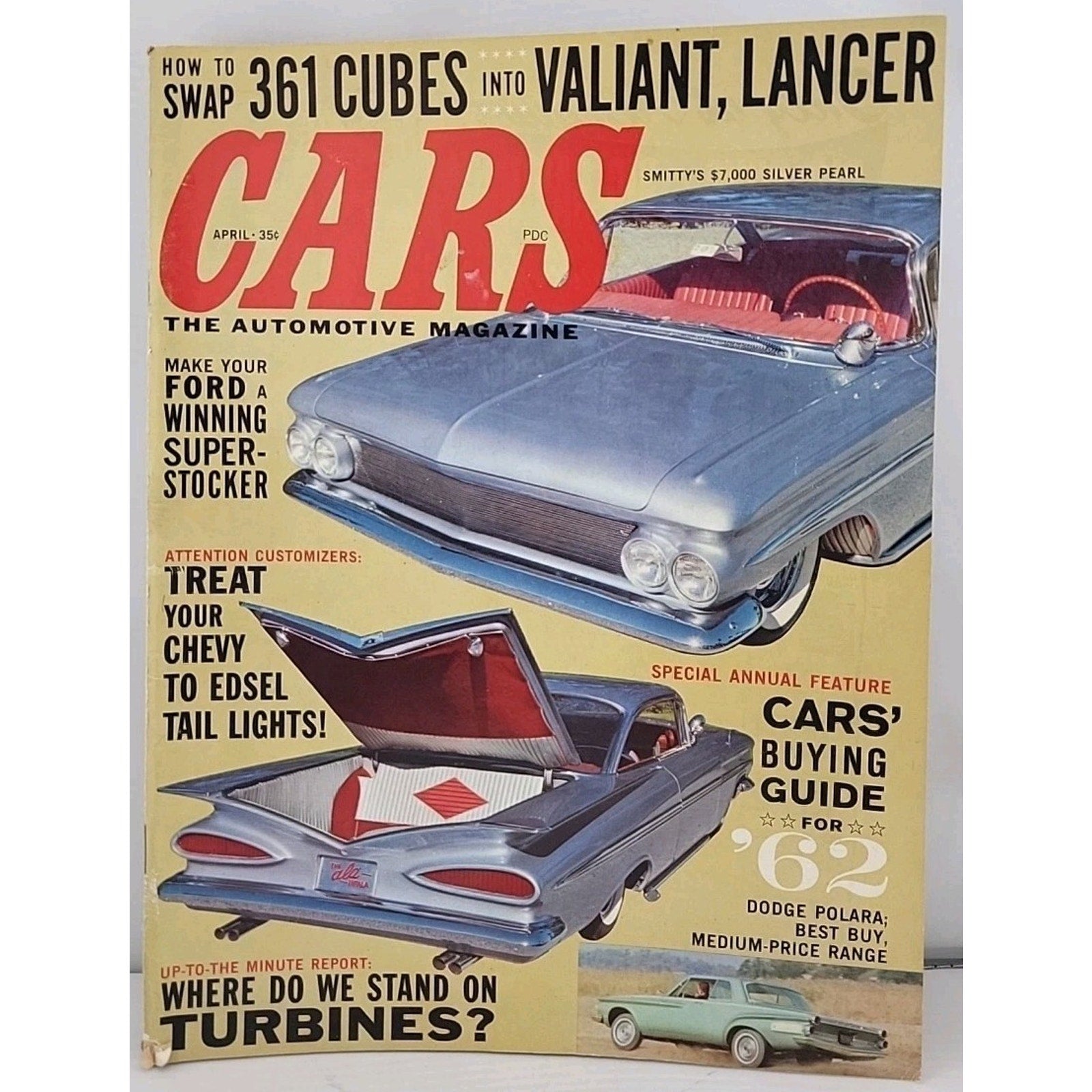 Cars - The Automotive Magazine - April 1962 - Vol. 4 No. 3
