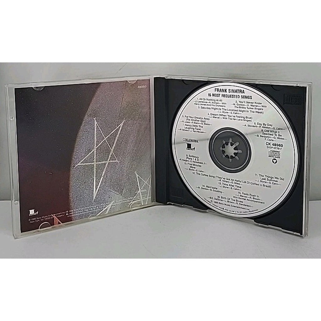 16 Most Requested Songs by Frank Sinatra (CD, 1995)