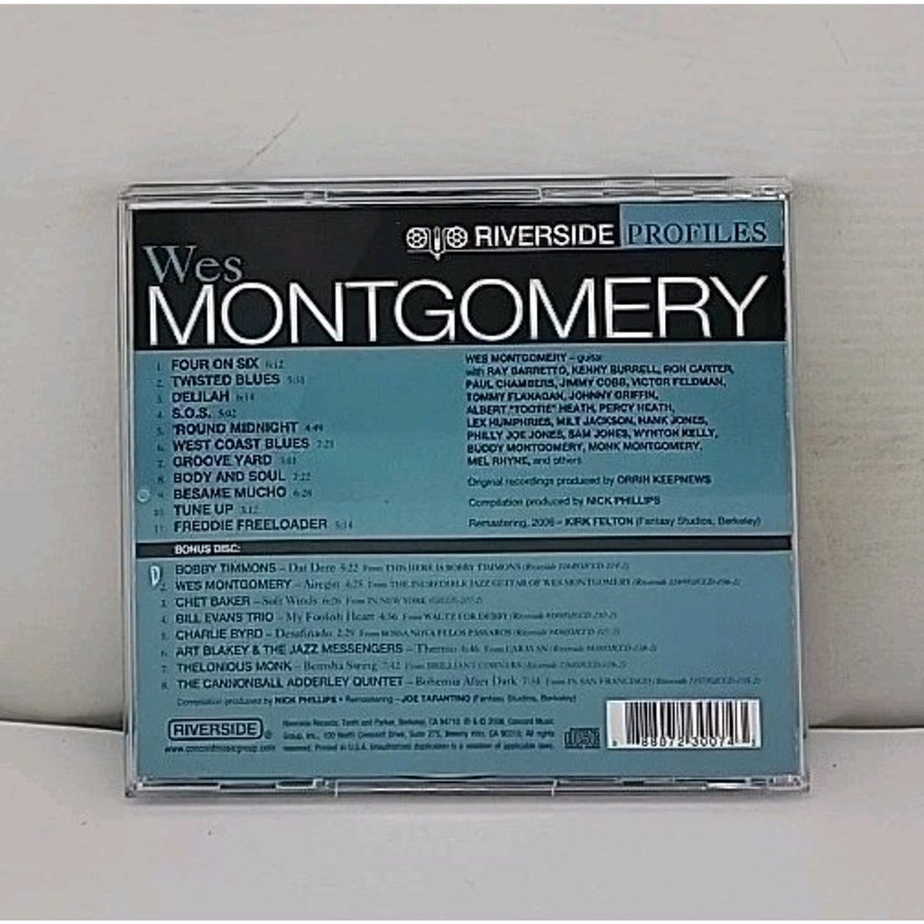 Riverside Profiles by Wes Montgomery (2 CD Set, 2006)