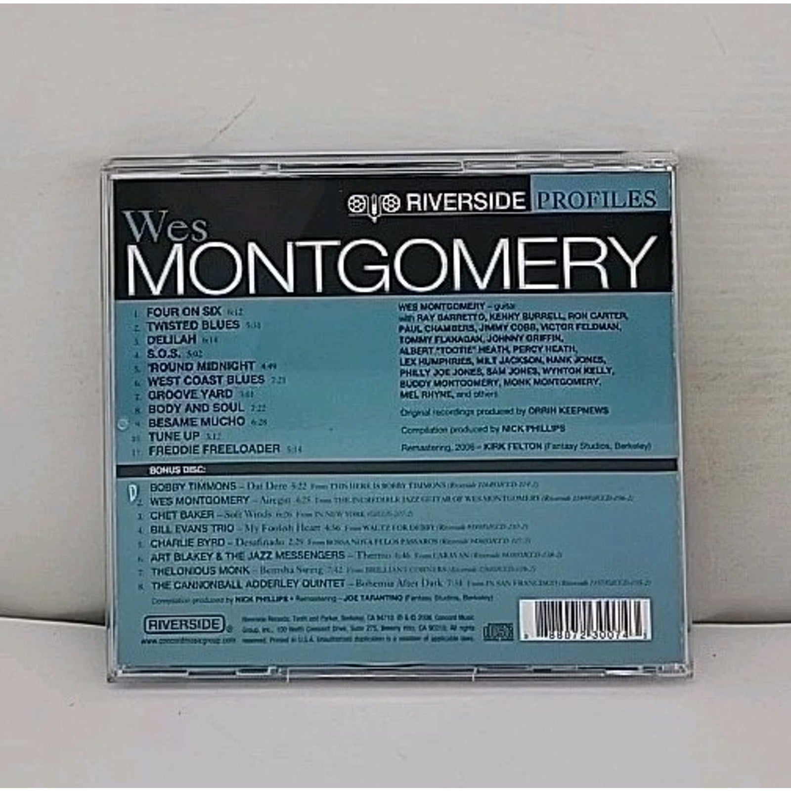 Riverside Profiles by Wes Montgomery (2 CD Set, 2006)