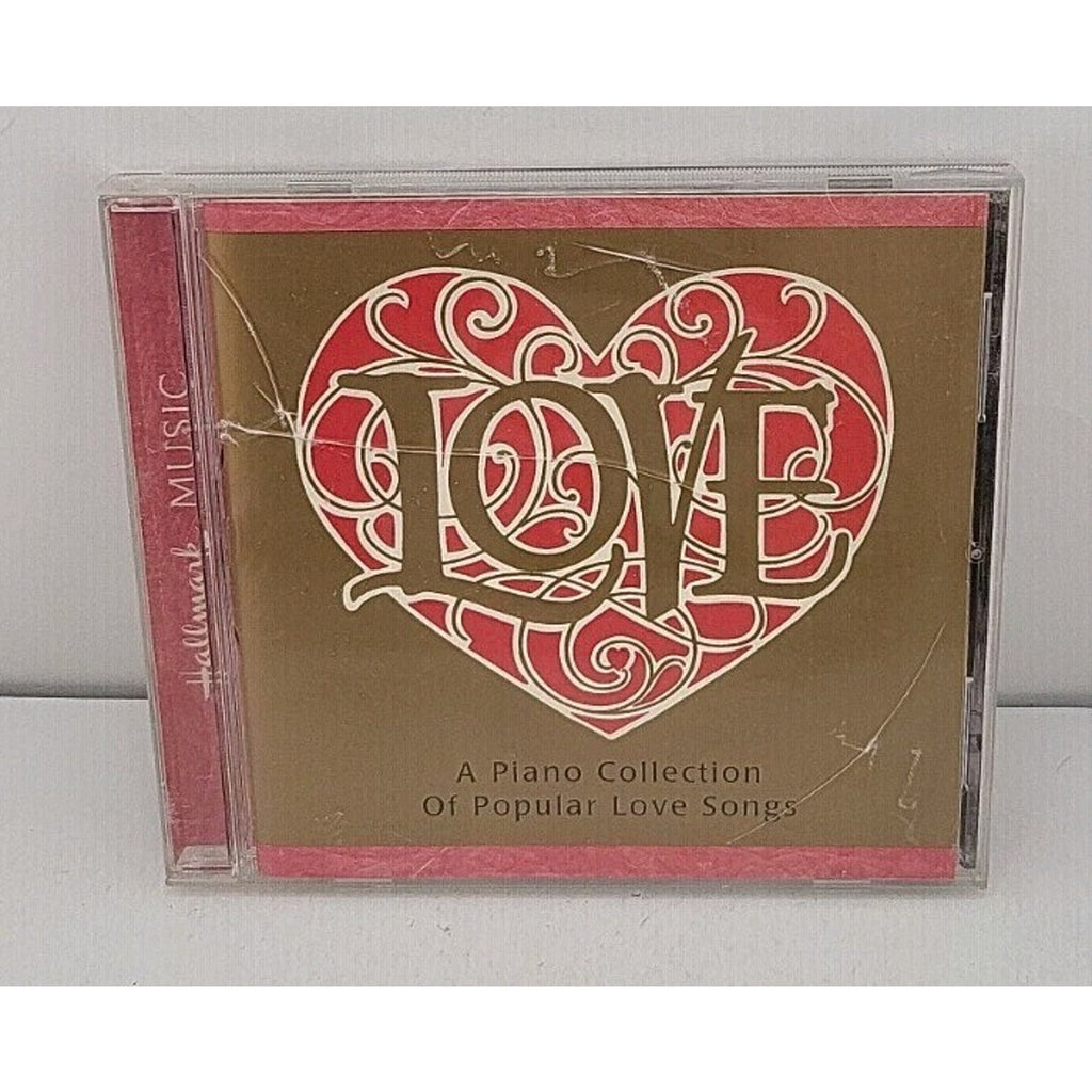 Love: A Piano Collection of Popular Love Songs - Music CD