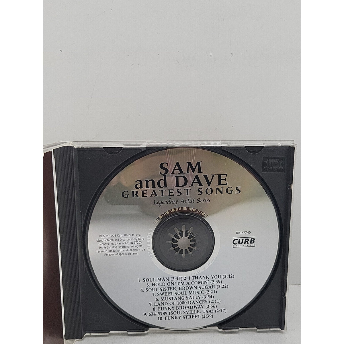 Greatest Songs by Sam & Dave (CD, 1995)