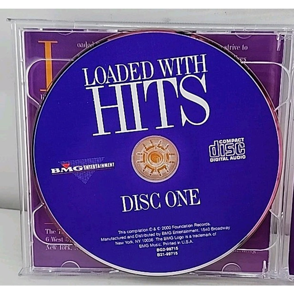 Loaded with Hits by Various Artists (CD, Apr-2000, 2 Discs, RCA)