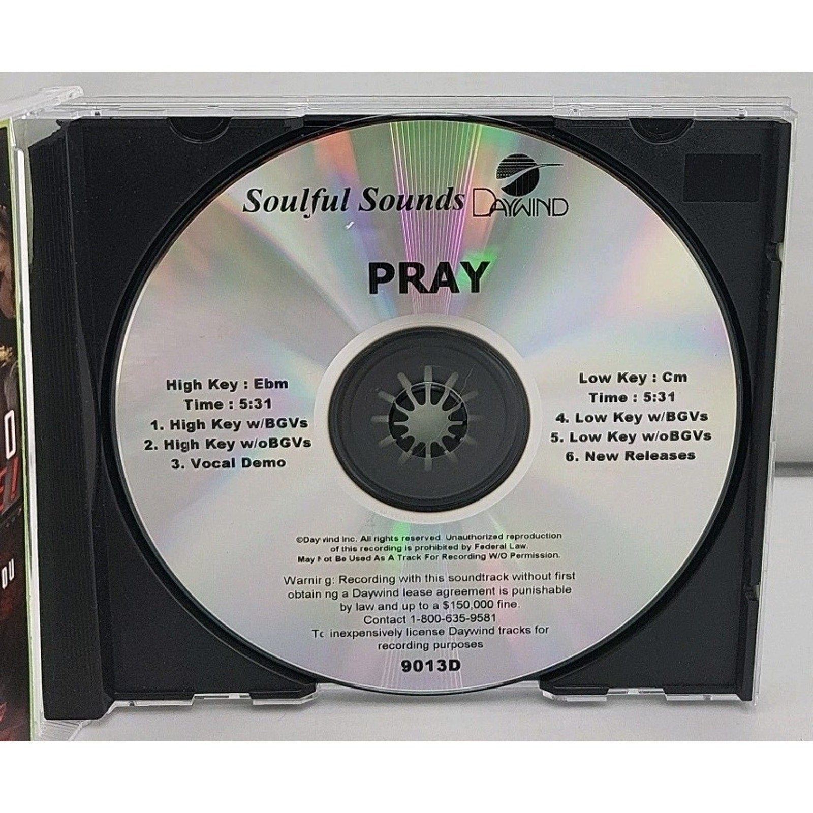 Soulful Sounds Pray CD