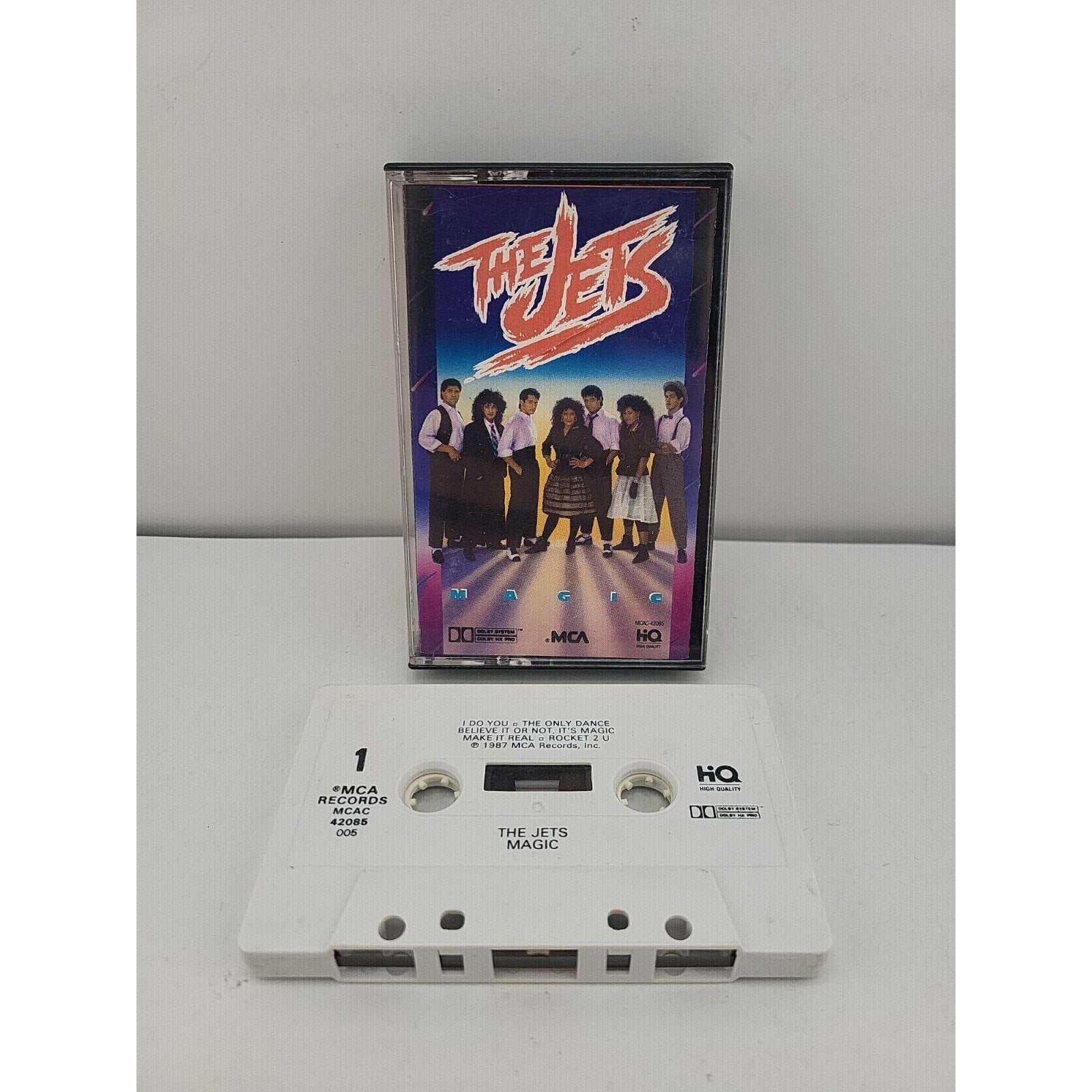 The Jets Magic 1987 MCA Records Cassette