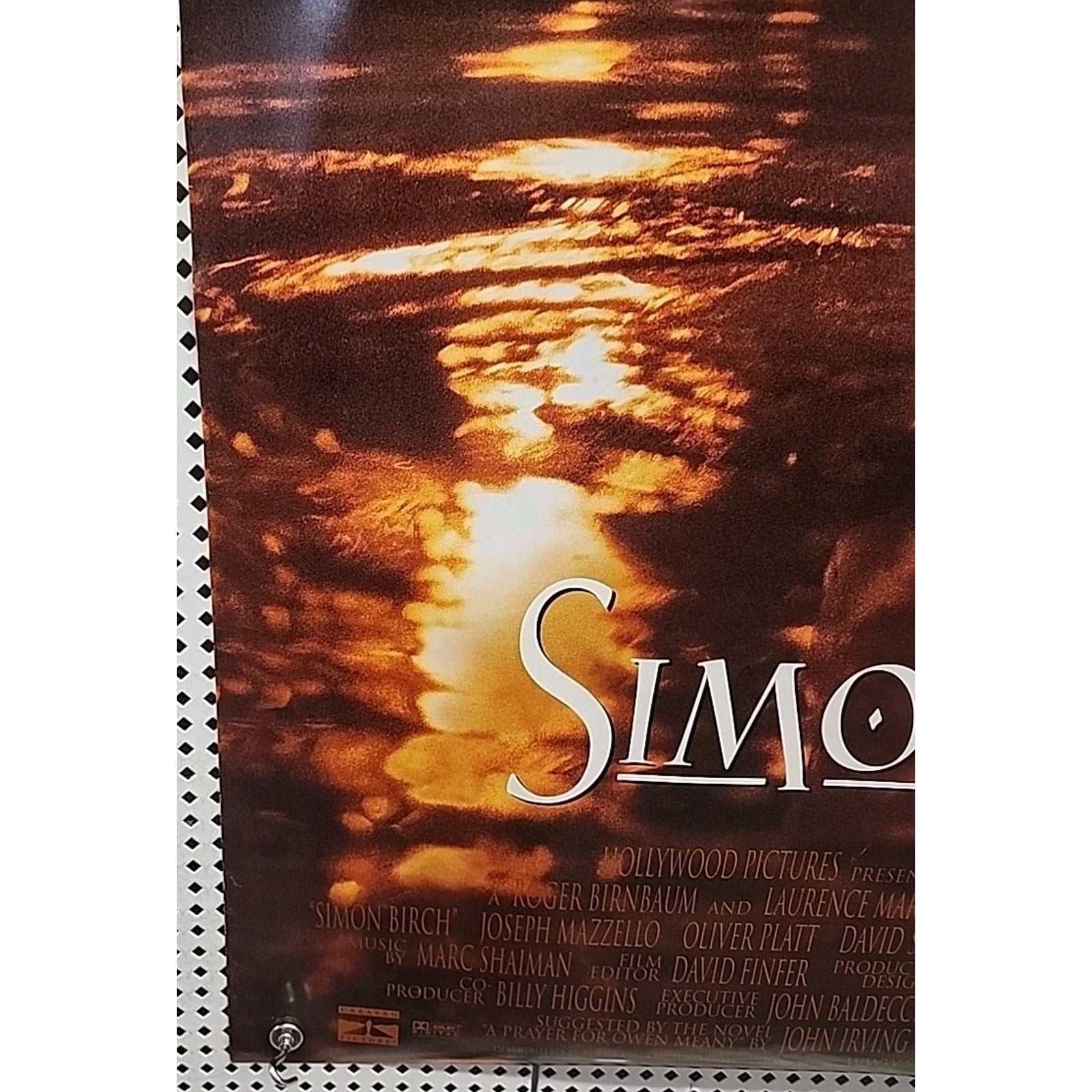 Simon Birch Original Double Sided DS 27x40 Movie Poster Ashley Judd Jim Carrey