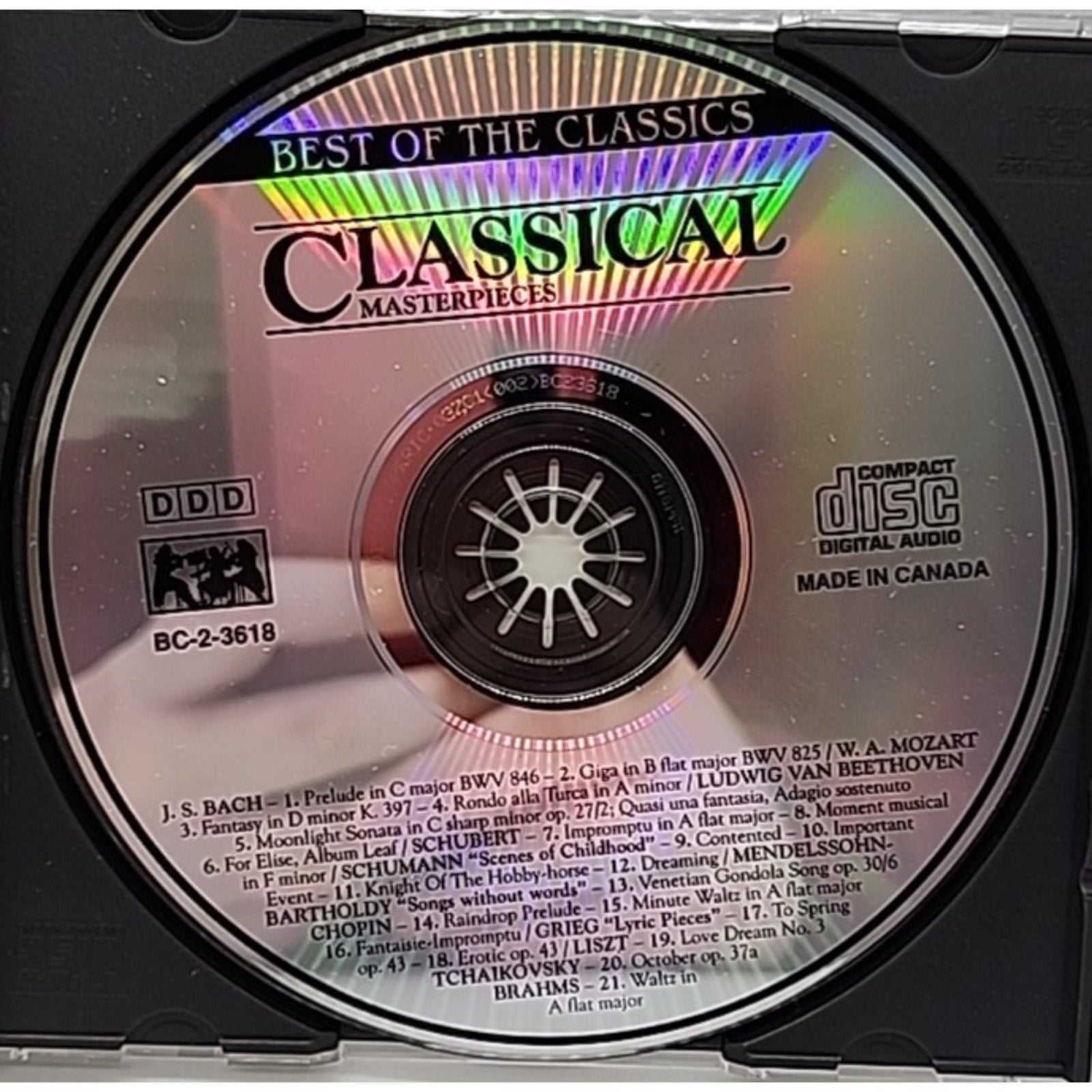 Classical Masterpieces by Classical Masterpieces (CD, 1994)