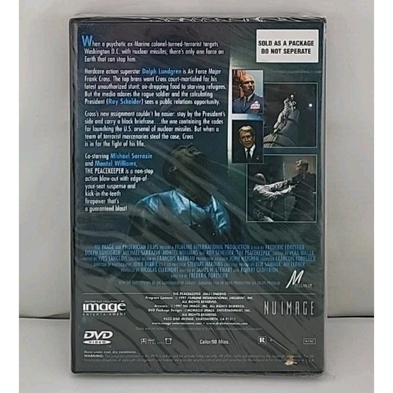 The Peacekeeper (DVD, 1999) *Brand New*