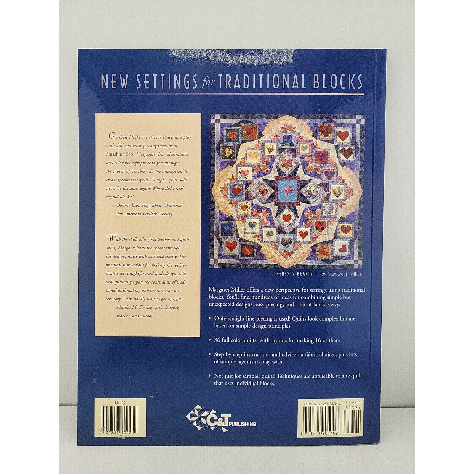 Smashing Sets : Exciting Ways to Arrange Quilt Blocks by Margaret J. Miller...