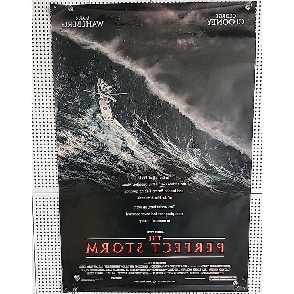 The Perfect Storm Original Double Sided Theatrical One-Sheet Poster 27x40