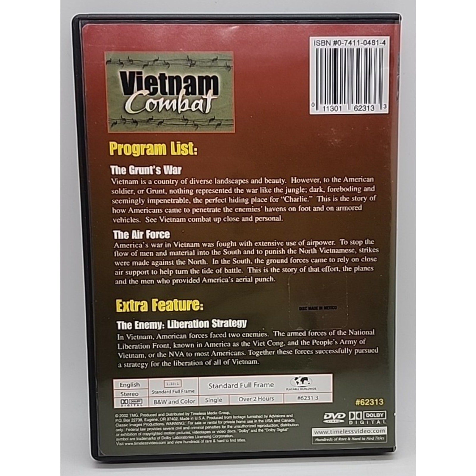 Vietnam Combat (DVD)