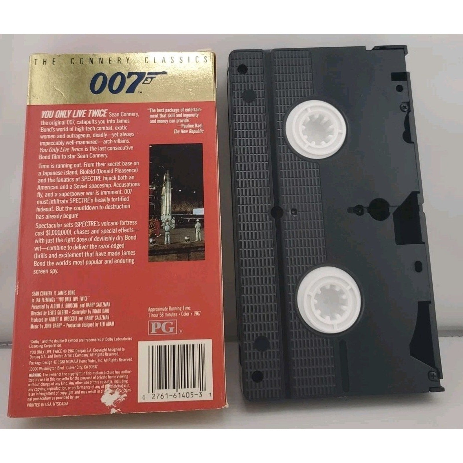 James Bond: You Only Live Twice (VHS, 1988)