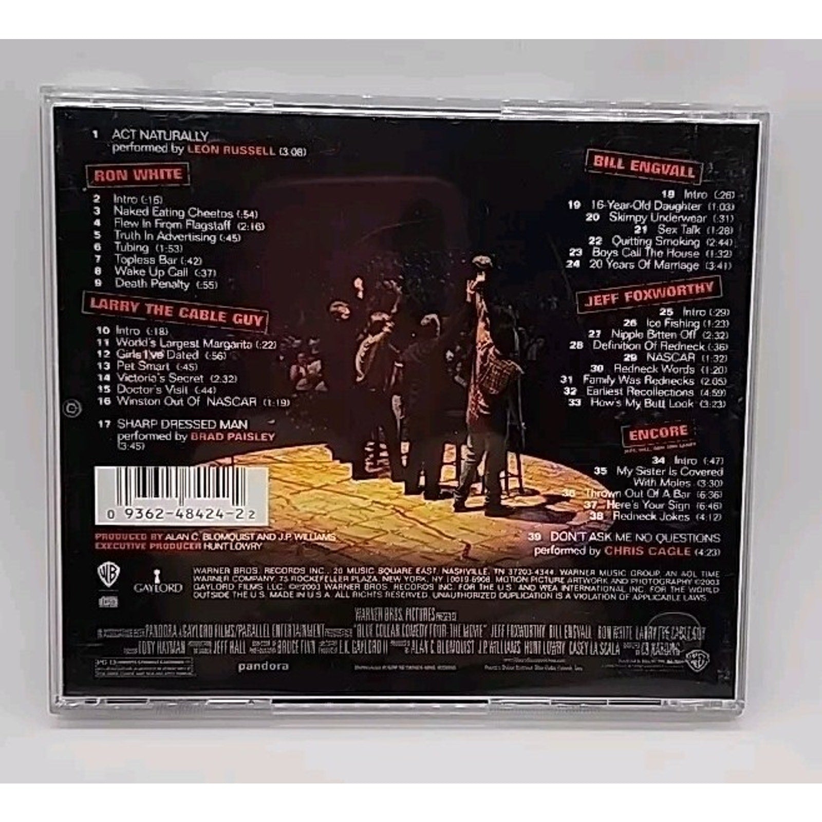 Blue Collar Comedy Tour: the Movie (Original Soundtrack) by Various (CD, 2003)