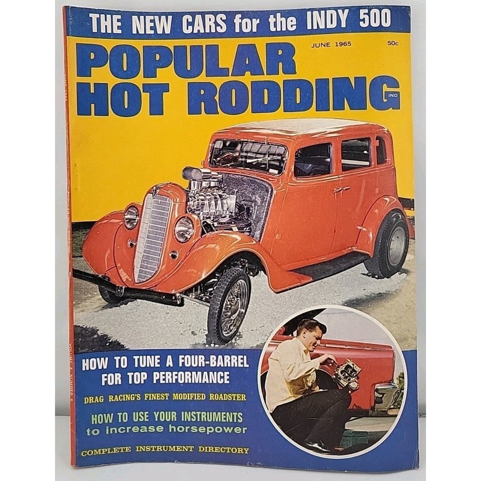 Popular Hot Rodding Magazine June 1965