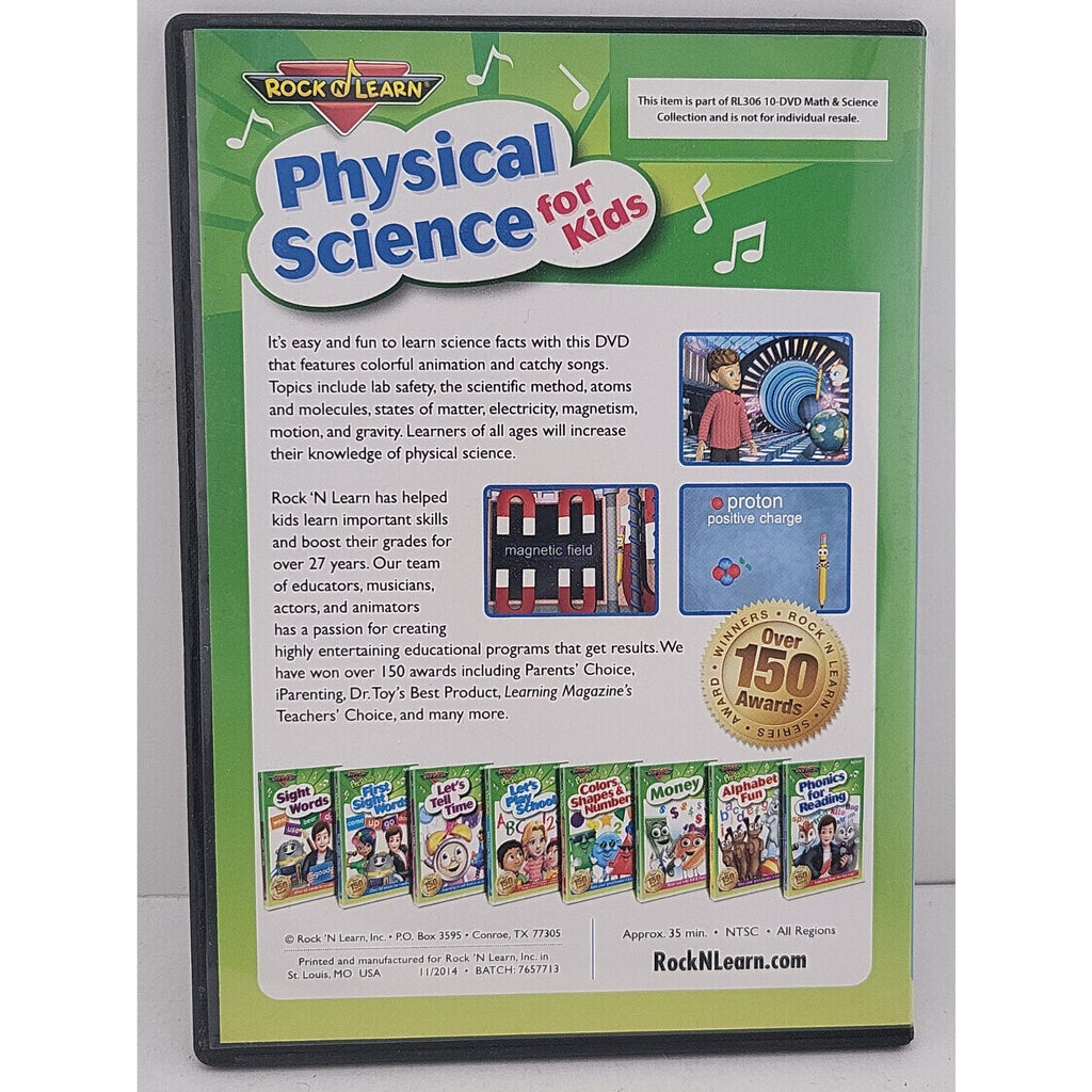 Rock N Learn Physical Science For Kids DVD