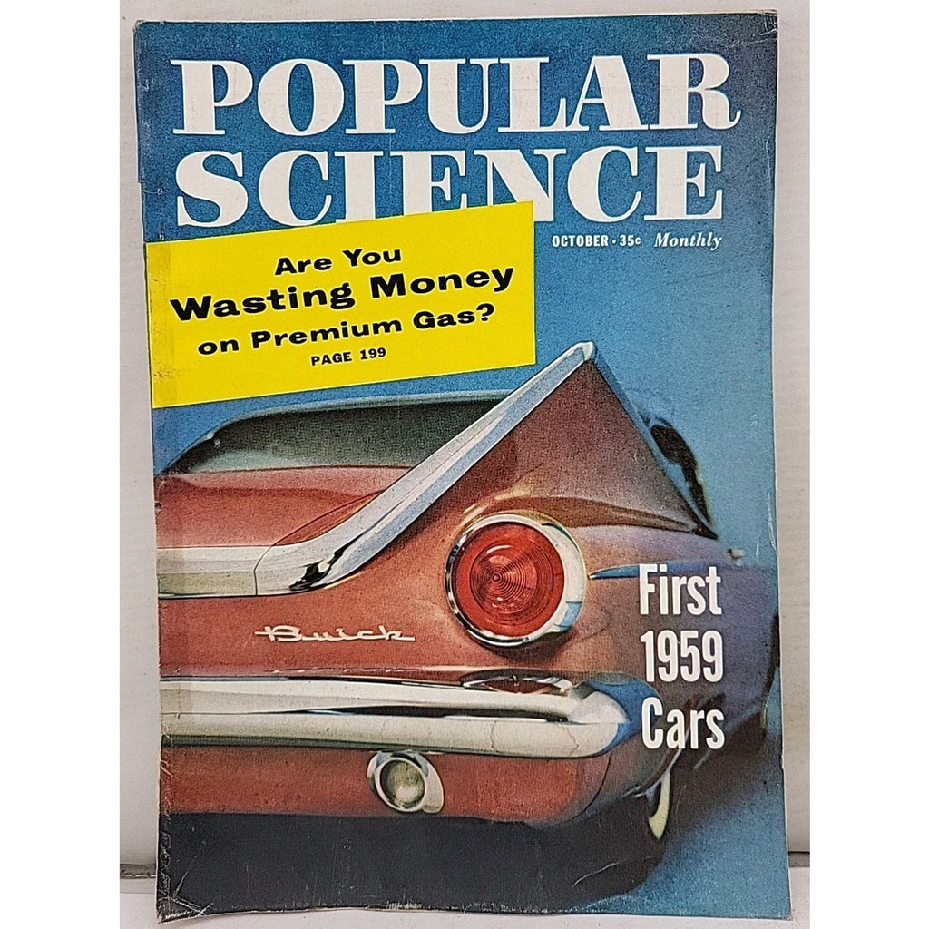 Popular Science Monthly - October 1958 - Vol. 173 No. 4