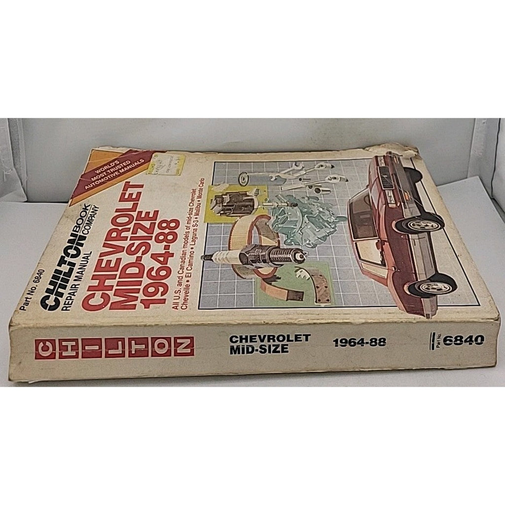 Chilton Book Company Repair Manuel Chevrolet Mid-Size 1964-88