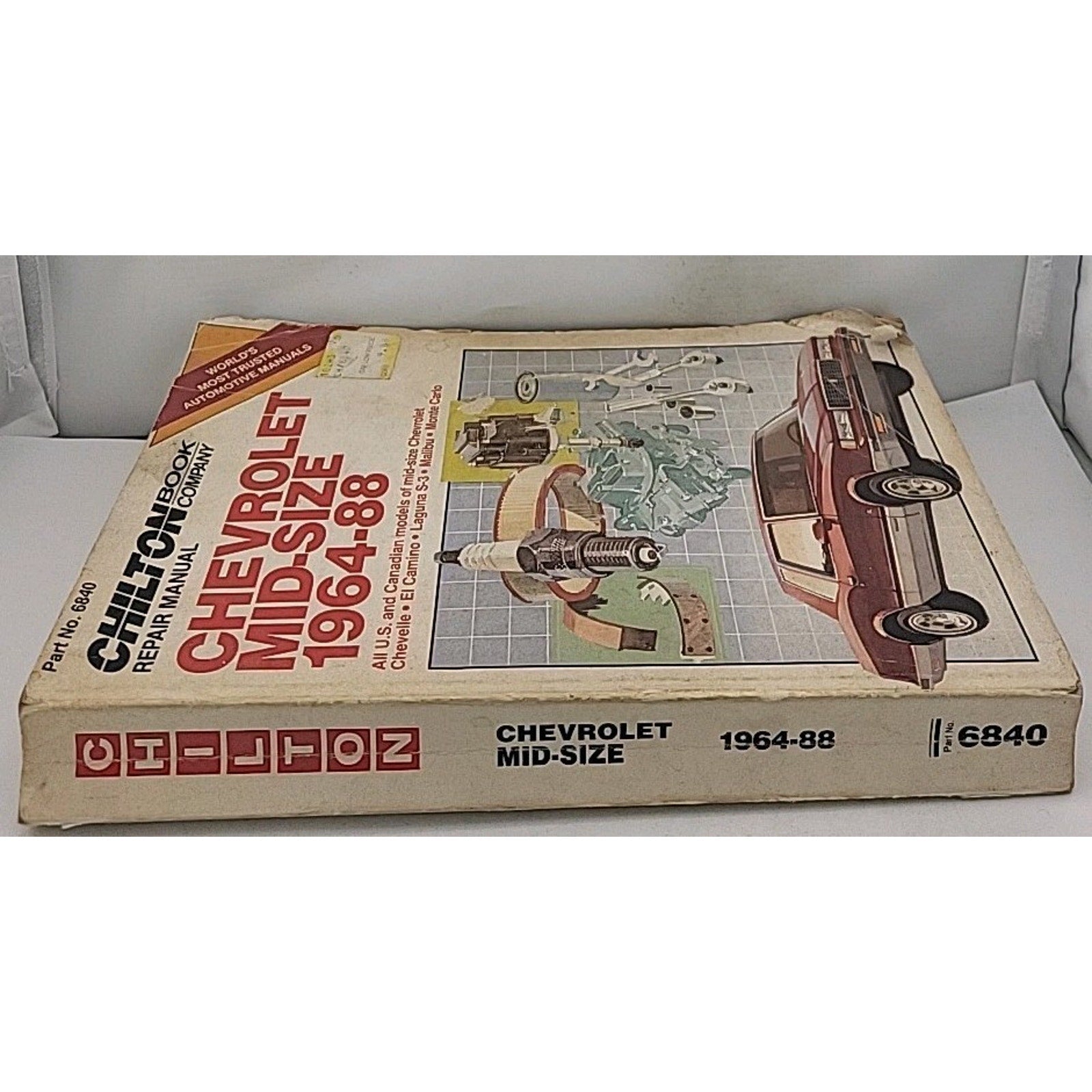 Chilton Book Company Repair Manuel Chevrolet Mid-Size 1964-88