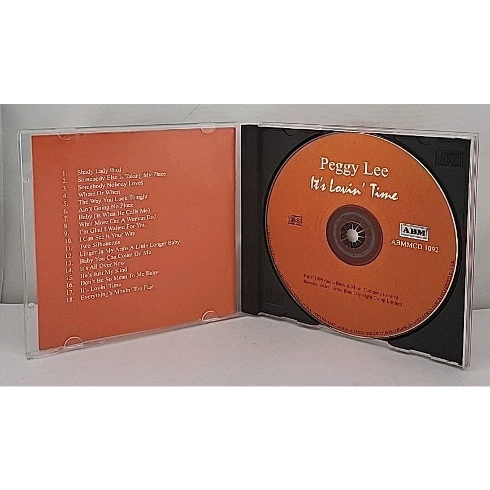 Peggy Lee - It's Lovin' Time - CD