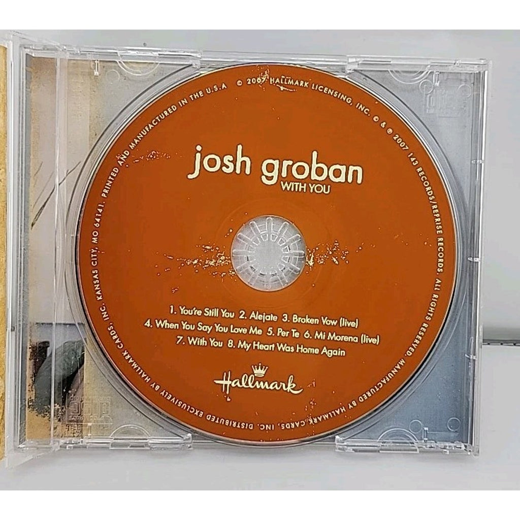 With You By Josh Groban (CD, 2007)
