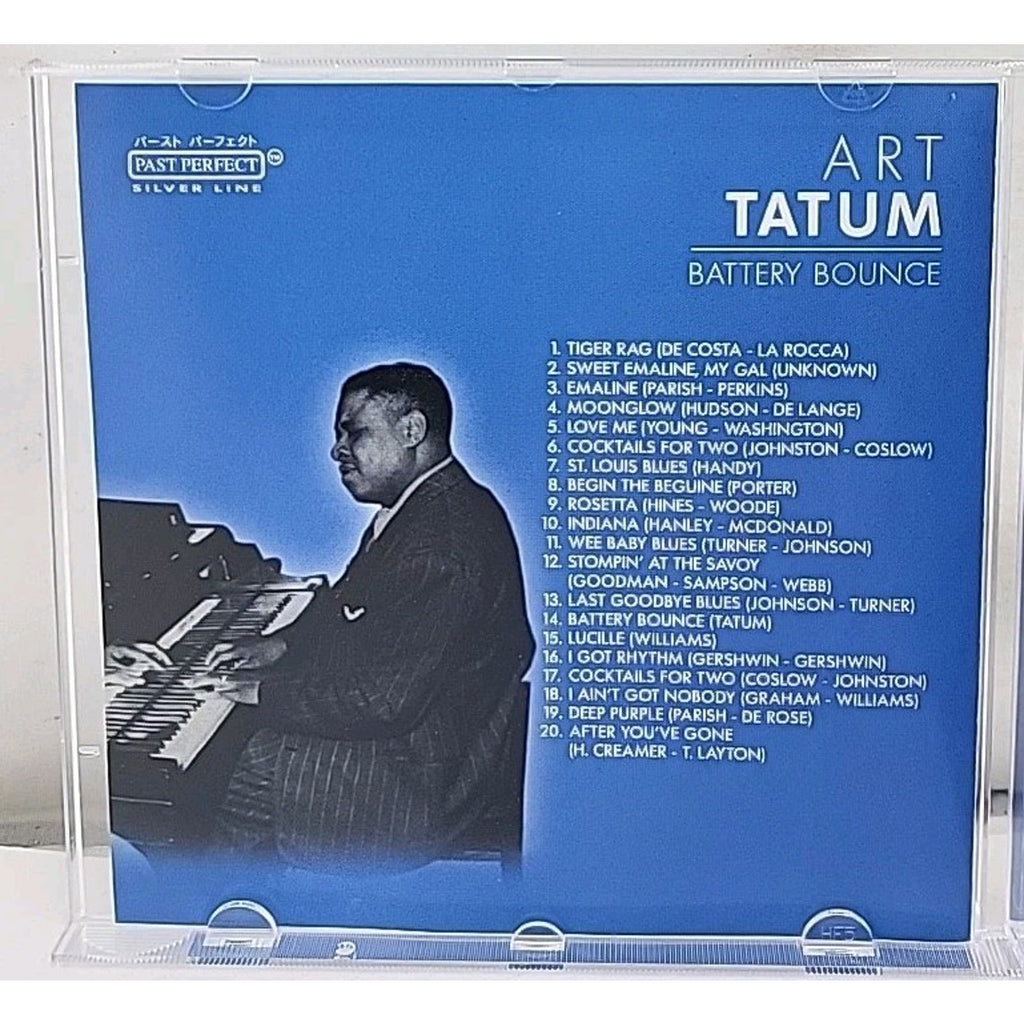 Art Tatum Battery Bounce CD German Import HTF OOP 20 Tracks