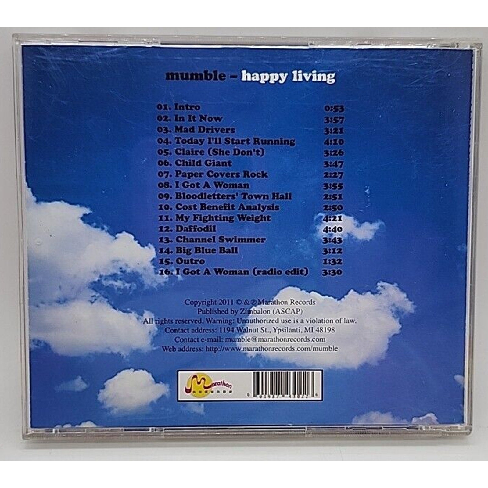 Mumble Happy Living (CD)