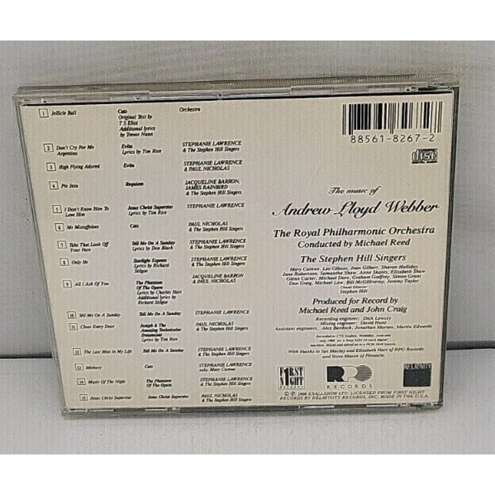 The Music of Andrew Lloyd-Webber by Royal Philharmonic Orchestra/Andrew...