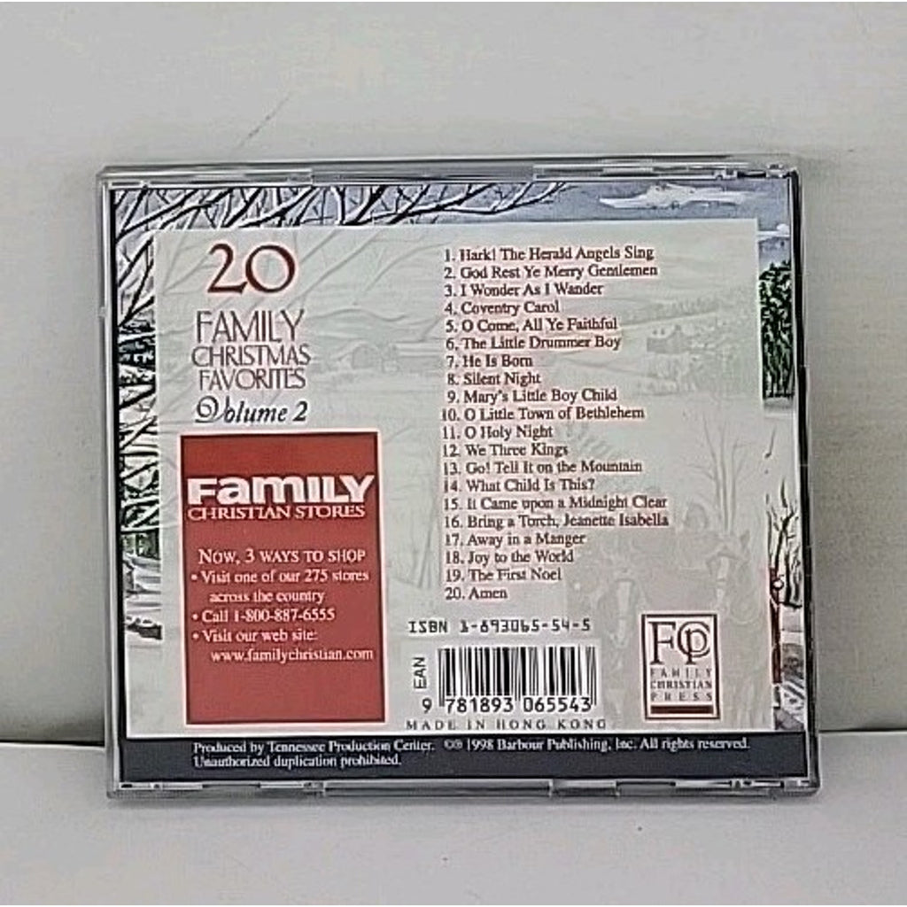 20 Family Christmas Favorites (CD)