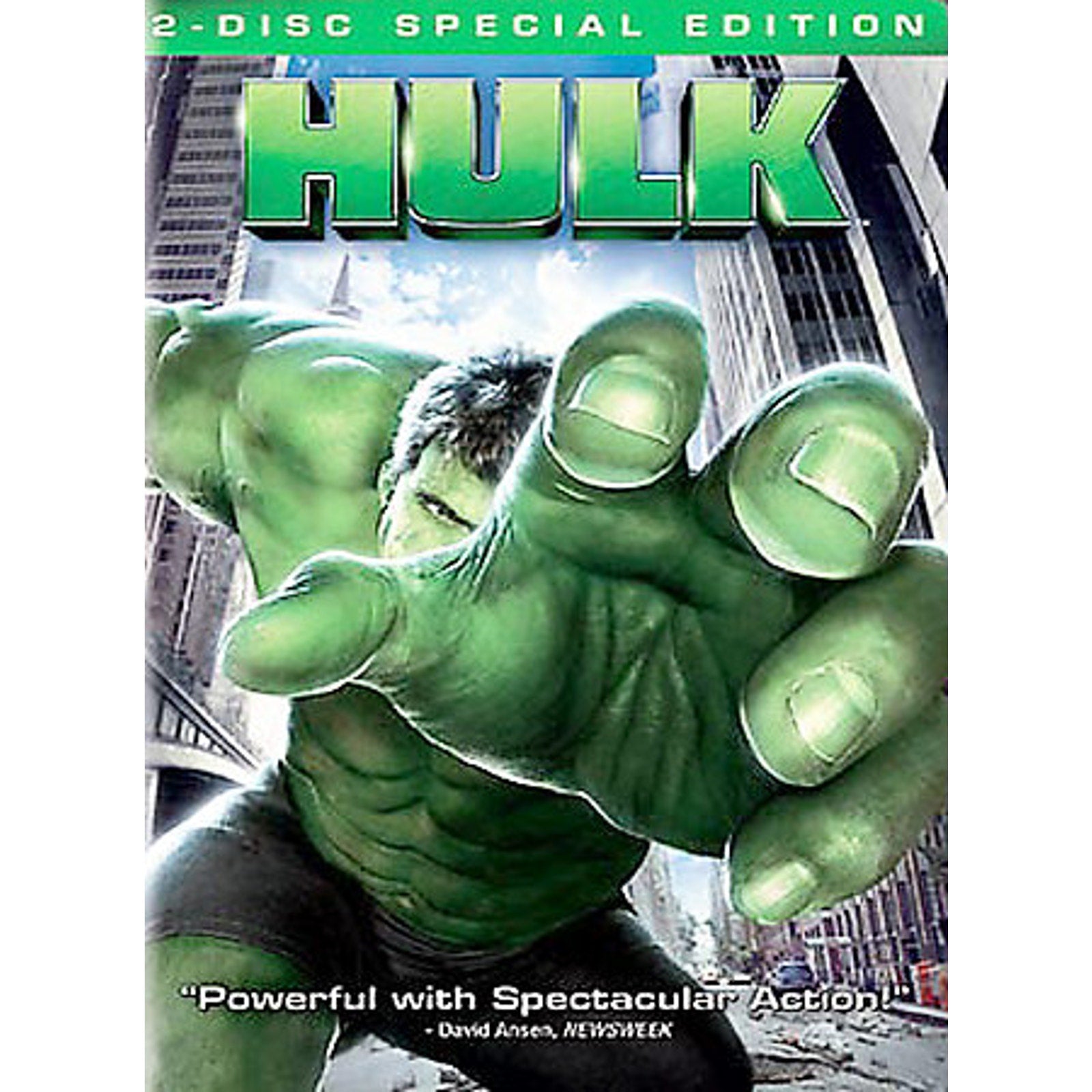 The Hulk (DVD, 2003, 2-Disc Set, Full Frame Canadian)