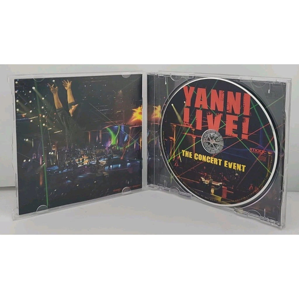 Live: The Concert Event by Yanni (CD, Aug-2006, Image Entertainment)