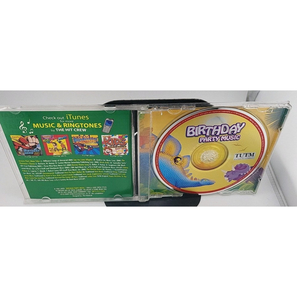 Drew's Famous Birthday Party Music CD Jurassic Park Theme