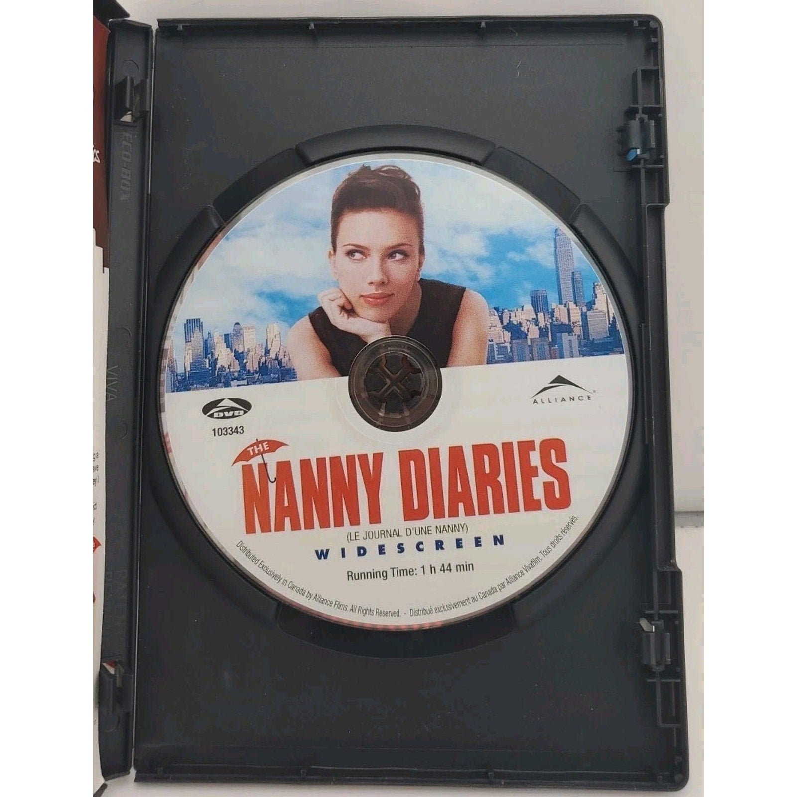 The Nanny Diaries (DVD, 2007, Widescreen)