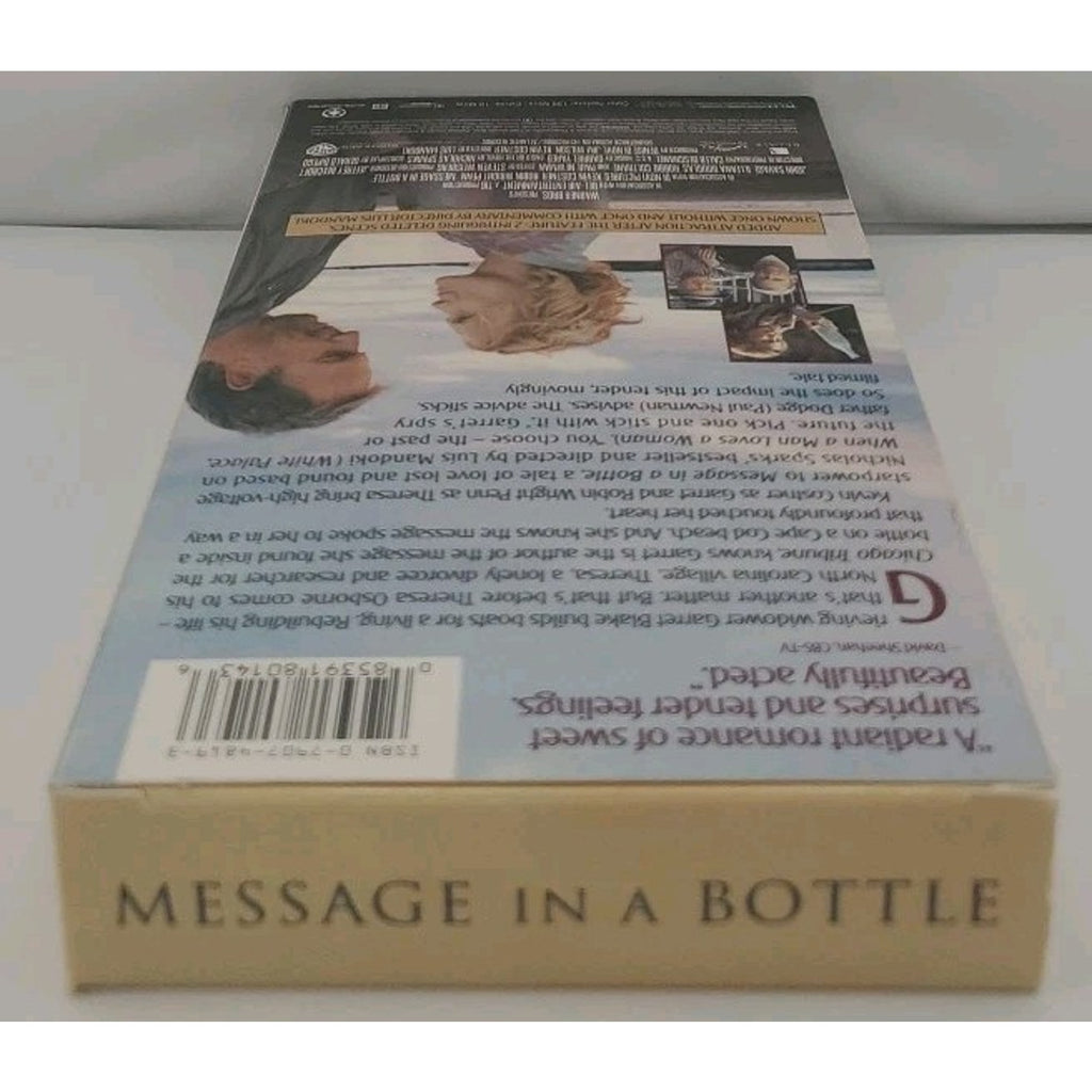 Message in a Bottle (VHS, 2000, Collectors Edition)