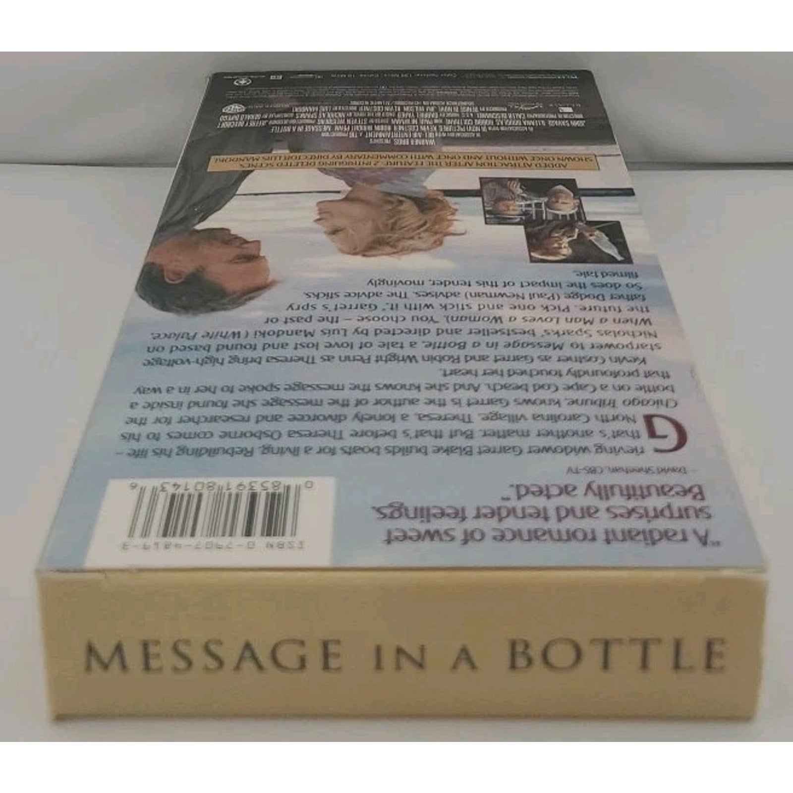 Message in a Bottle (VHS, 2000, Collectors Edition)