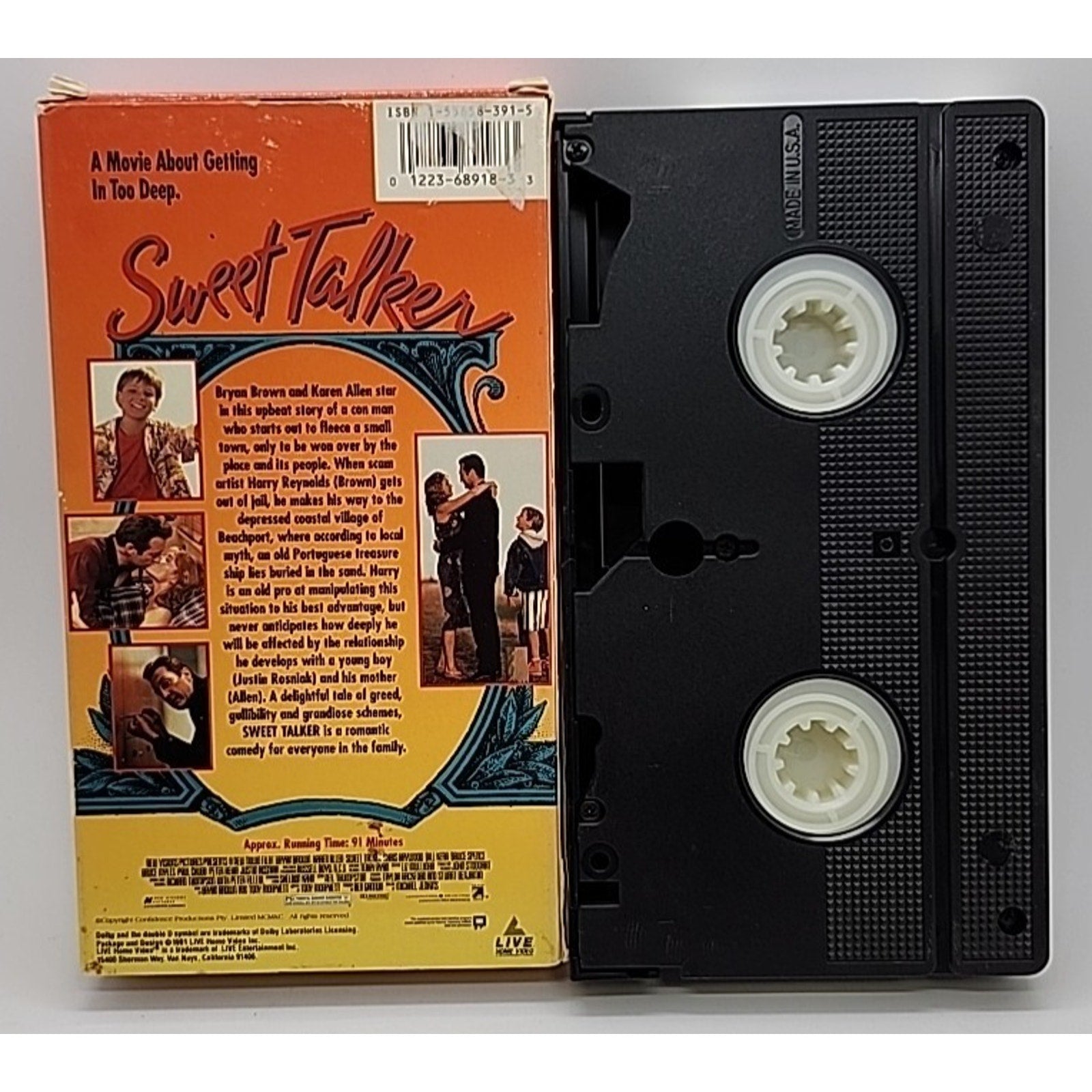 Sweet Talker (VHS, 1992)