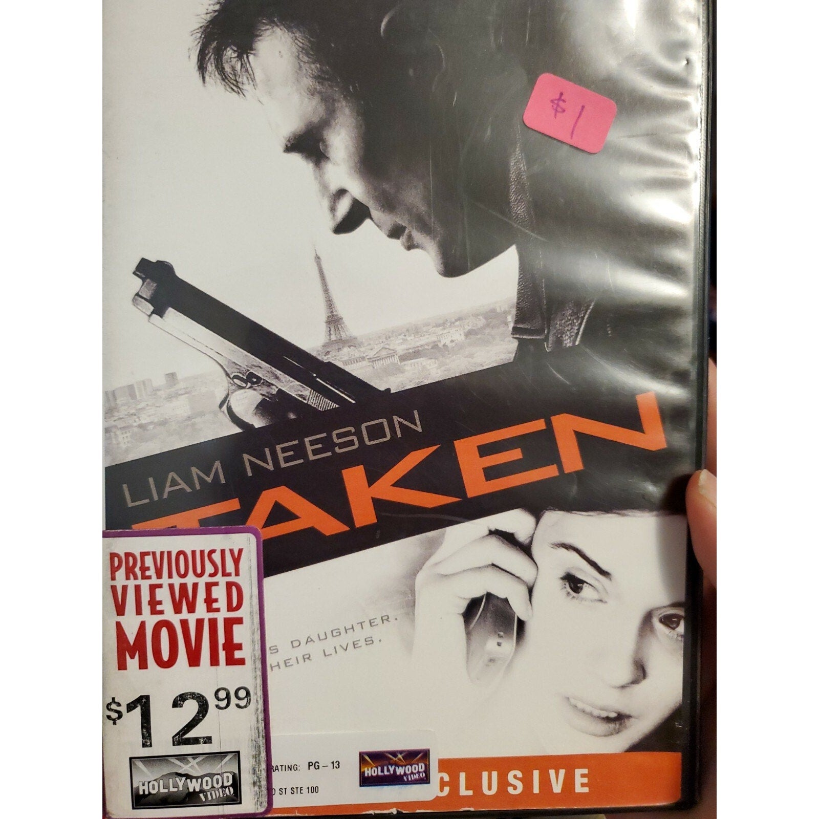 Taken (DVD, 2009, Widescreen) Liam Neeson, Maggie Grace, Famke Janssen