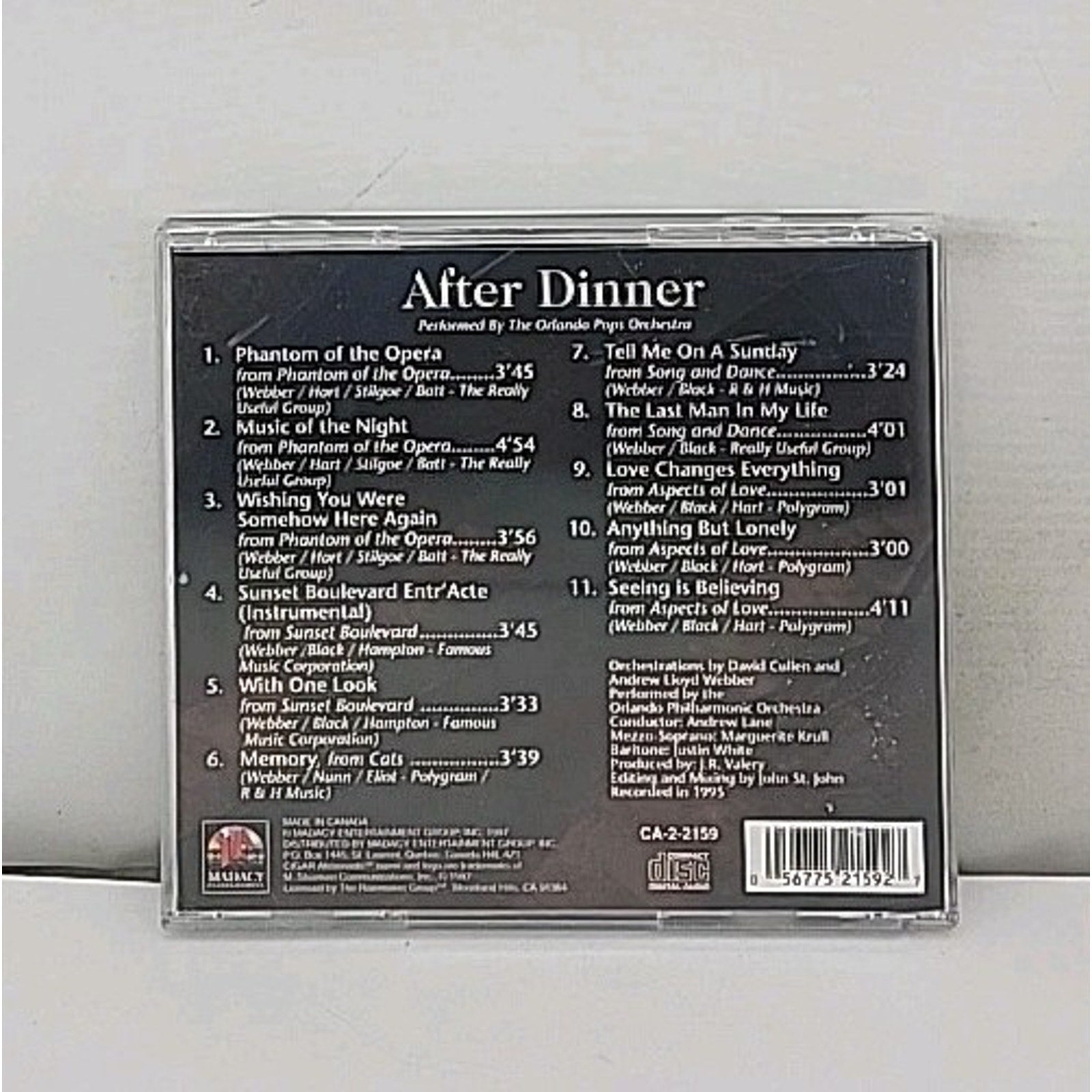 Cigar Aficionado: After Dinner by Orlando Pops Orchestra (CD, Mar-1998, Madacy)