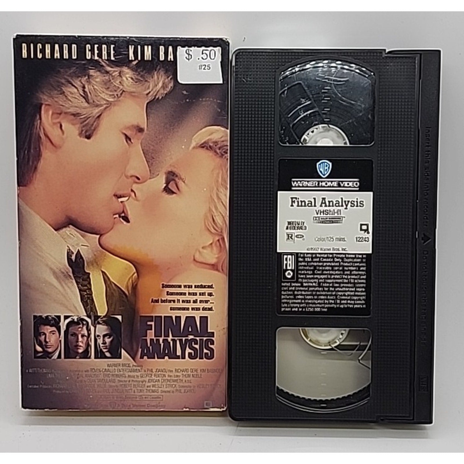Final Analysis (VHS, 1992)