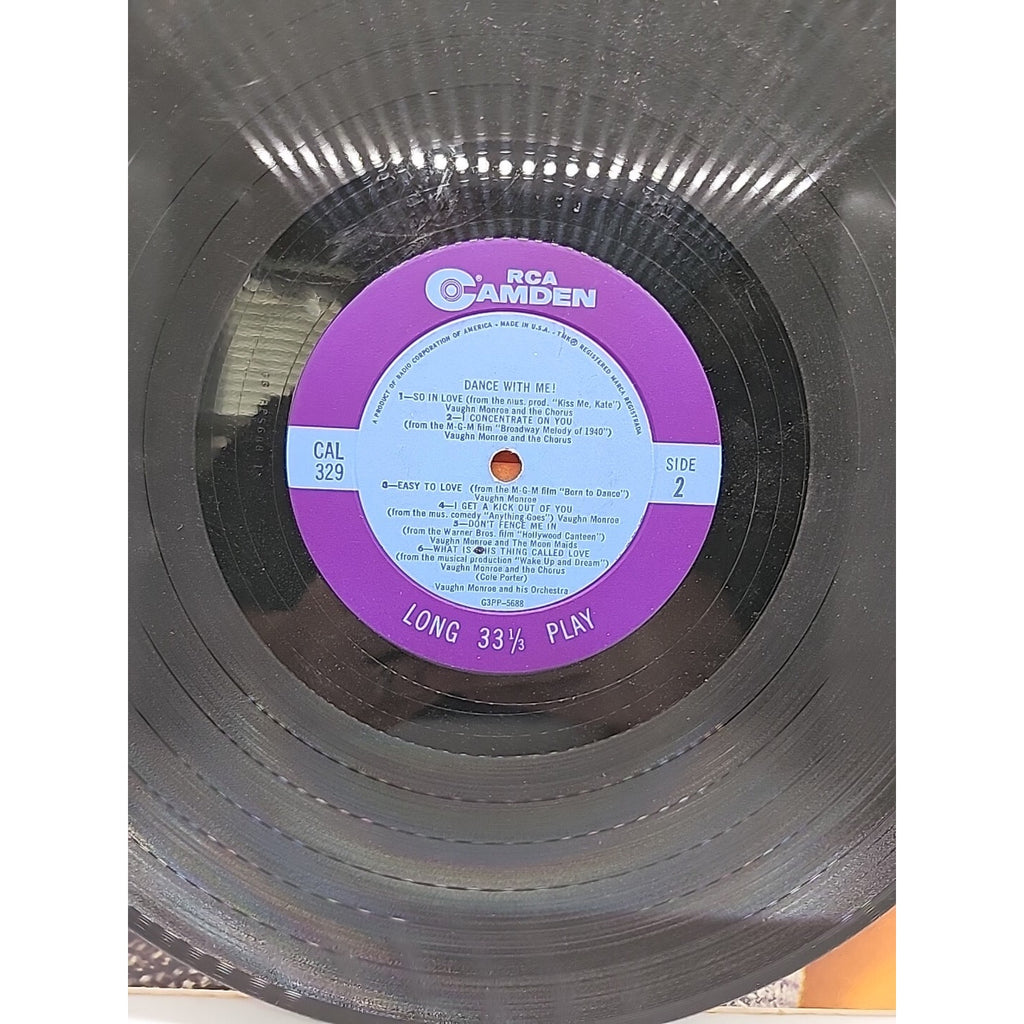 Vaughn Monroe Dance With Me (Record)