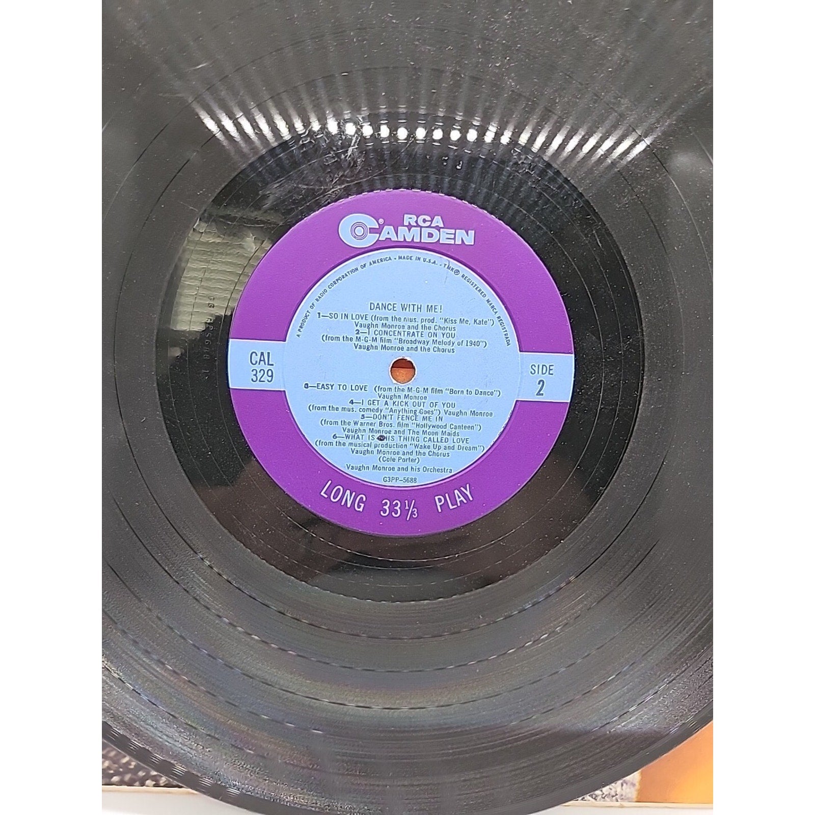 Vaughn Monroe Dance With Me (Record)