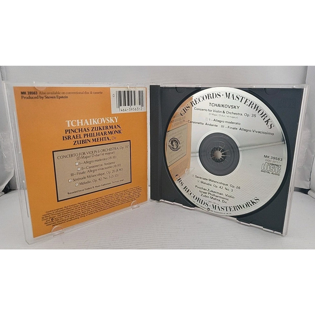 Tchaikovsky: Violin Concerto (CBS Records Masterworks) - Music CD