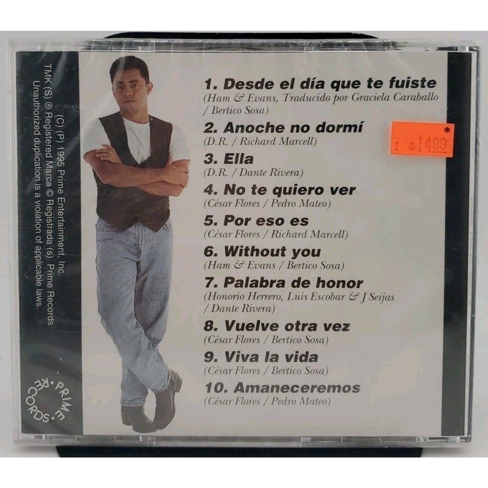 Cesar Flores Opus 3 CD 1995 *Brand New*